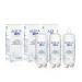 Aqua lens contact lens fluidness 3x360ml - 1080ml + 3 container - Premium all -in -one combination solution for soft contact lenses with HPMC 1080 ml