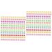 minkissy 4800 Pcs 12 Fruit Sliced nail Art Accessories DIY Manicure Decals Floral Decor Fruit Slices for Nail Fruit Slices for Manicure Nail Accessories Nail Decals Flowers Applique