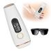 VEIEFJXN Unlimited Flash Hair Removal Small And Portable Laser Hair Remover Can Be Used On The Whole Body