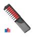 Maydear Temporary Hair Chalk Comb-Non Toxic Washable Hair Color Comb for Hair Dye-Safe for Kids for Party Cosplay DIY - Red