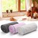 Hair Towel Wrap Turban - Quick-Dry Microfiber Bath & Shower Cap | White Grey & Pink - Perfect for Drying Hair - Buy Online on GoSupps.com