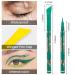 EVPCT Liquid Wing Eyeliner Stamp Eye Pencil Set - Yellow Green Waterproof Colored Eye Liners - 2Pcs Colored Stamps - 04&05 - Pack of 1 - Buy Online on GoSupps.com