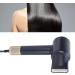 Electric Hair Dryer Fast Drying Negative Ionic Blow Dryer Safety Low Noise Portable with Nozzle for Home (US Plug 110V) - Buy Online on GoSupps.com