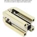 4 in 1 Eyebrow Pencil Sharpener Duckbill Shape Sharpener Cosmetic Makeup Pencil Sharpener Universal Sharpener for All Wooden and Plastic Pencil Sizes Essential Tool for Girls Makeup Gold - Buy Online on GoSupps.com