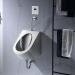 Men's Urinals for Toilets Wall-Mounted Stainless Steel Urinal High-Efficiency Flushing Urinal for Commercial Public Toilets Anti-Overflow Urinal (Mounted) - Buy Online on GoSupps.com