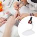 Nail Polish Holder ANGGREK Prevent Spill Sturdy Grip Nail Polish Holder Fingernail Polishing Tool Manicure And Pedicure Accessory For Home Manicure Store - Buy Online on GoSupps.com