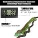 Mini Digital Reptiles Thermometer Hygrometer | Accurate Temperature & Humidity Meter for Terrariums | Ideal for Spiders Scorpions Lizards Chameleons & Snakes - Buy Online on GoSupps.com