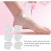 Silicone Heel Protector Covers - 3 Pairs for Heel Pain Relief | International Shipping Available - Buy Online on GoSupps.com