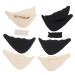 Healvian 4 Pairs Shoe Fillers Forefoot Pad Shoe Inserts Toe Cushion Filler Inserts Toe Plug Foot Brace Pads Make Shoes Fit for Shoe Too Big Men Women Pumps Flats Sneakers