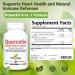 NEW ROOTS HERBAL Quercetin with Bromelain Capsules | 4-in-1 Formula with Quercetin Bromelain Bioflavonoids and Rutin | Heart Health and Immune Support Supplement (90 Veggie Capsules) Non-GMO - Buy Online on GoSupps.com