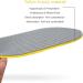 Orthotic Insoles for Flat Feet | High Arch Support & Pain Relief | US Men Size 7.5-11 (L 40-46 - Buy Online on GoSupps.com