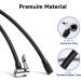 Lexin Valve Adapter & 40cm Air Hose - French to American Valve Lever Plug Air Chuck Ball Needle - International Shipping - Buy Online on GoSupps.com