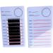 Professional Aferzov Acrylic Eyelash Board & Display - Perfect for Individual Eyelash Extensions & False Lash Application - Buy Online on GoSupps.com