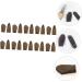 Operitacx 10 Pairs Leather Finger Cots - Non-Stick Thimble Protectors for Crochet & DIY | Safe Finger Gloves Accessories - Buy Online on GoSupps.com