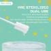 Zceplem Mouth Cleaner for Newborns | 30-Piece Gauze-Tongue Toothbrush - Travel & Home Use 3D Texture - Buy Online on GoSupps.com