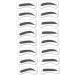 Beavorty 64 Pairs 8 Eyeshadow Eyebrow Stickers Kits Eyebrow Card Eye Shadow Makeup Tools Eyebrow Trimming - Buy Online on GoSupps.com