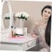 Angoily Pink Silicone Makeup Brush Storage Box - Organizer & Holder for Cosmetics | 28X5CM | Ideal for International Shipping - Buy Online on GoSupps.com