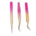 3PCS Nail Art Tweezers Set - Stainless Steel Manicure Tools Curved & Pointed Designs for Home & Salon Use Ideal for Eyelashes Jewelry & Rhinestones - Buy Online on GoSupps.com