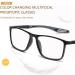 YIMI Progressive Photochromic Multifocus Reading Glasses - Men & Women - Anti Blue Light UV Sun Readers - Black 1.5x - Spring Hinge Computer & Outdoor Use - Buy Online on GoSupps.com