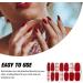 dijiusidy Nail Art Stickers Self-Adhesive Fingernail Decal with Strap Glue DIY Art Decor Full Cover Manicure Kits for Women Girls YMX210 - Buy Online on GoSupps.com