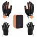 1 Pair Rehabilitation Robotic Gloves Adjustable Strength Settings Finger Orthosis for Hempiplegia Stroke Paralysis Arthriti Patient Physical Reabilitech Therapy(Size:Size XXL)
