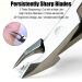 LePinko Professional Cuticle Trimmer Kit - Super Sharp Dead Skin Clipper for Fingernail and Toenail Care - Manicure Pedicure Tool for Home and Salon Use - Buy Online on GoSupps.com