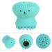 Facial Cleansing Brush Cute Cleansing Brush Facial Brush Soft Facial Brush for Travel Use Home Use for Daily Removal (Green) - Buy Online on GoSupps.com