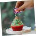 Zerodeko 200pcs Toothpick Cake Insert American Flag Toothpicks Britain Flags Cupcake Toppers American Cheese Country Toothpick Flag Food Flags Top Hat Cupcake Supply Wooden Scotland British Assorted Color 2 6.5X3.5CM - Buy Online on GoSupps.com