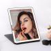 Jadazror Travel Mirror with Light | Detachable 3.5 10X & 20X Magnifying Mirrors | Portable Lighted Makeup Mirror with 3 Light Settings | USB Rechargeable | 9.85x7.5 Large Travel Makeup Mirror - Black - Buy Online on GoSupps.com
