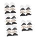 Mobestech 20 Pairs Toe Plug Man Soft Boots