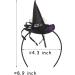 ATDAWN Halloween Headbands - 6 Pack Witch Hat, Eyeball Boppers, LED Flashing Eyes, Spider Web, Rose Floral Crown, Skull - Cosplay Party Accessories - Buy Online on GoSupps.com
