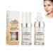 Color Changing Liquid Foundation, Flawless Full Coverage, Face Makeup Base, Natural Color, Concealer Cream, Sunscreen, Non-greasy, Long Lasting (2pcs)