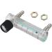 LAMELLIS 0.1-1.5LPM 1.5L Oxygen Flow Meter Flowmeter with Control Valve for Oxygen Air Gas - Buy Online on GoSupps.com