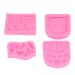 Fairy Garden Enchanted Fairy Chocolate Reusable Food Grade Silicone for Home Bakery for Candy Jelly