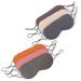 UEJUNBO Double-Sided Cold & Warm Sleep Eye Mask | Adjustable Strap Eye Blinder for Women, Men, Kids | Blackout Mask for Travel/Sleeping/Shift Work - Pink - Buy Online on GoSupps.com