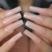24pcs Extra Long Square Glossy Acrylic Press On False Nails | Perfect for Prom & Party International Shipping Available - Buy Online on GoSupps.com