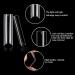 240 Pieces Transparent Nail Tips - Extra Long Half Cover Square Acrylic Tips for DIY Nail Art - 12 Sizes - Perfect for E-commerce International Shipping - Buy Online on GoSupps.com