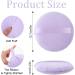 AHQiZFX Powder Puff 5 Inch Powder Puff for Body Powder Large Loose Powder Puff Ultra Soft Washable Velour Powder Puff for Face Powder Setting Powder Body Powder Loose Powder Other Powders (Purple) - Buy Online on GoSupps.com