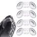Soft Gel Heel Grips 2 Pairs Self-Adhesive Butterfly Heel Sticker Pad Invisible Heel Cushion Shoes Inserts Pad Anti-Slip Heel Protector Filler Pad for Loose Shoes Protect Blister Callus from Rubbing