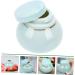 FRCOLOR Diffuser Storage Bottle Cans Candle Container Mini Lotion Loose Tea Jar Containers Porcelain Loose Tea Tin Lip Balm Rouge Pot Bulk Jars Mini Jars Ceramics Travel Tea Pot Round 6x5.5cm Blue - Buy Online on GoSupps.com