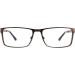 Edison & King Understatement Metal Reading Glasses +1.00 dpt with Premium Lenses & Bluelight Protection - Brown International Shipping - Buy Online on GoSupps.com