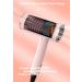 Hair Dryer with Diffusion Brush Comb Accessory 1800W Powerful Output for Women's Thick Hair Pink - Buy Online on GoSupps.com