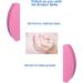 20 PCs Pink Nail Buffers | Double Sided 100/180 Grit Buffer Blocks | Portable Washable Sanding File Arc Shape - Buy Online on GoSupps.com