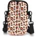 COOWOON GASSI PACK: Stylish Crossbody Dog Bag with Poop Bag Dispenser - Ideal for Walking Training & Running - Pink Leopard Design - Buy Online on GoSupps.com