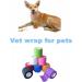 Cohesive Bandage Wrap 2x5 Yards 8 Pack - Self Adherent Vet Tape - Elastic Sports Wrap - Mixed Colors - Buy Online on GoSupps.com