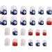 Samuliy Independence Day Press On Nail | Short Square 4th Of July Cute Stick-On Nails - Patriotic Stars And Stripes Designs False Nails For Independence Day Theme - Buy Online on GoSupps.com
