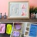 Baby Handprint Footprint Keepsake Kit - DIY Baby Care Handprint & Footprint Inkpad with Soft Clay & Fluffy Foam - Blue, Pink, Red, Purple, Yellow, Green, Brown - Buy Online on GoSupps.com