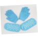Healeved Gel Socks Moisturizing Toe Socks Moisturising Gloves Moisture Socks Gel Gloves and Socks Spa Gloves Socks for Heels Socks for Women Womens Socks Moisturizing Gloves Spa Socks Hand - Buy Online on GoSupps.com