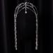 Xerling 1920s Flapper Crystal Beads Tassel Cap Headpiece - Elegant Bridal & Cleopatra Hair Accessories for Women - Buy Online on GoSupps.com