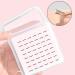 144 Strips Self Adhesive Lash Strips No Glue Reusable Non Allergy Strong Hold Lash Adhesive Tape for Wearing Fake Eyelashes Black Easy Removal Process Instant Applicatio (6mm) - Buy Online on GoSupps.com